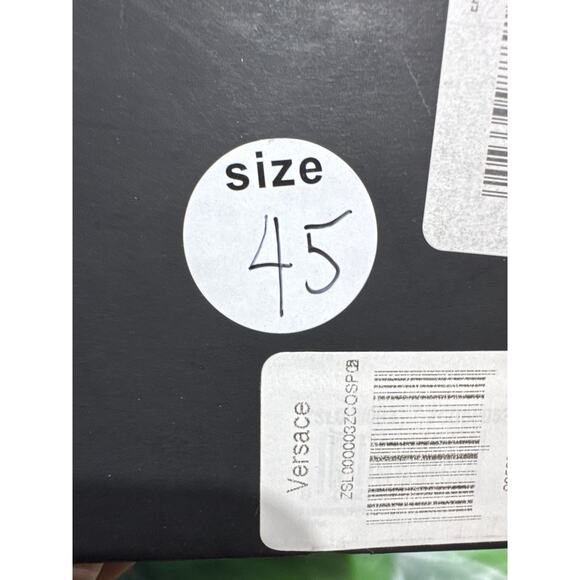 VERSACE MEDUSA EMBROIDERED SLIPPERS Italy Size 43 =10 - Picture 9 of 13